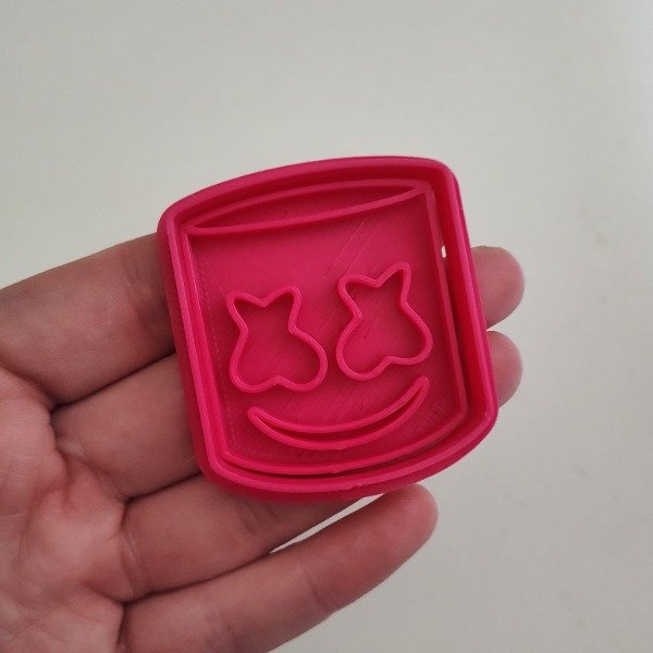 Producto - Mini cara blanca fortnite