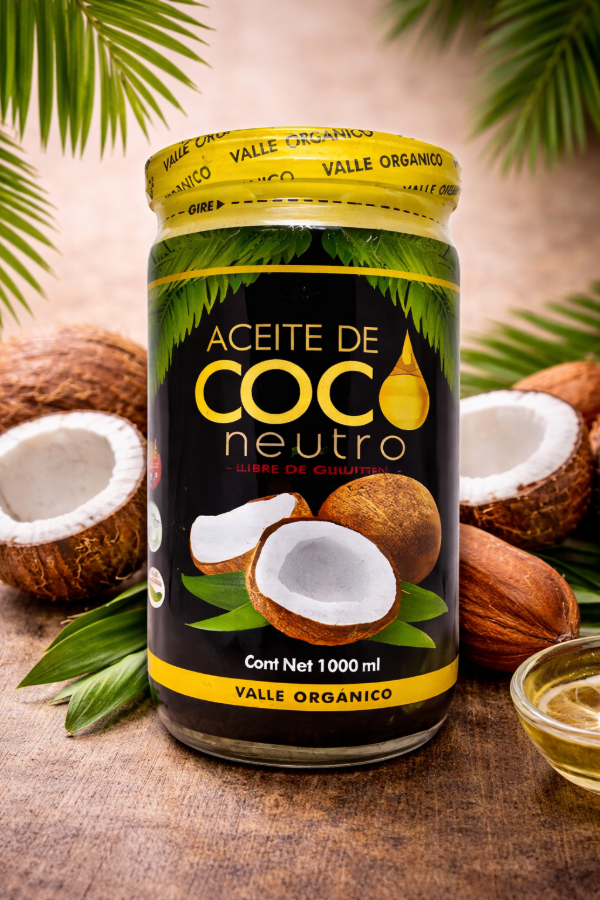 Producto - Aceite de coco Neutro V. Orgánico 1kilo