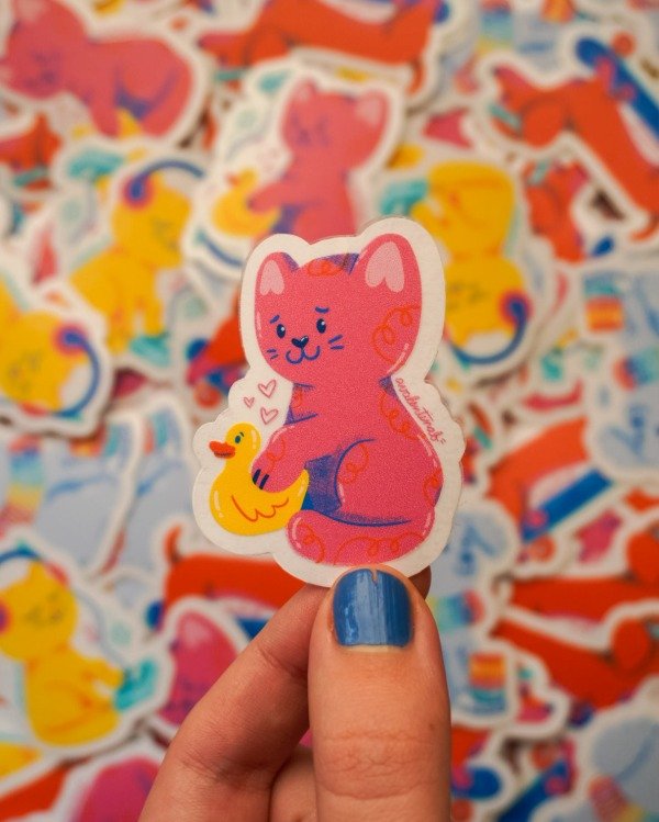 Producto - Gatito con pato