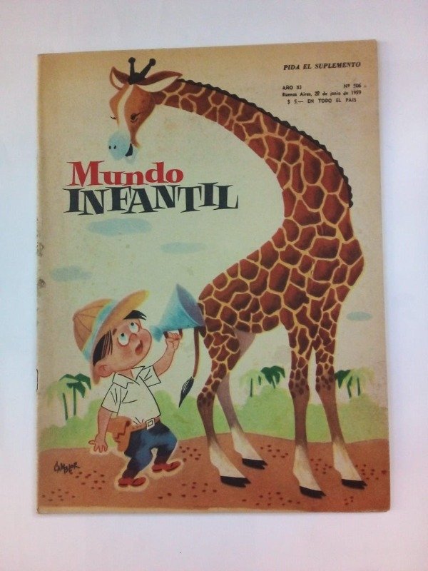 Producto - Mundo infantil #506 - Junio 1959 - Mandrake Periquita Flash Gordon