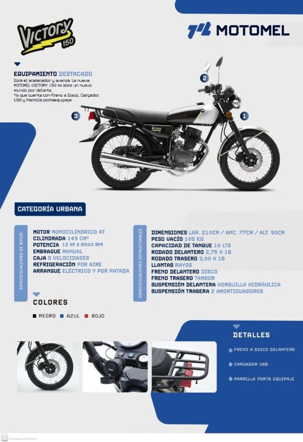 Producto - Victory 150