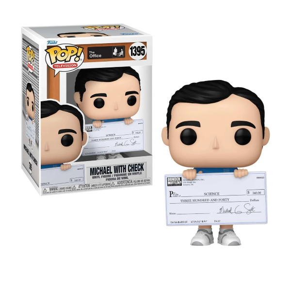 Producto - Funko Pop! The Office - Michael Scott with check 1395