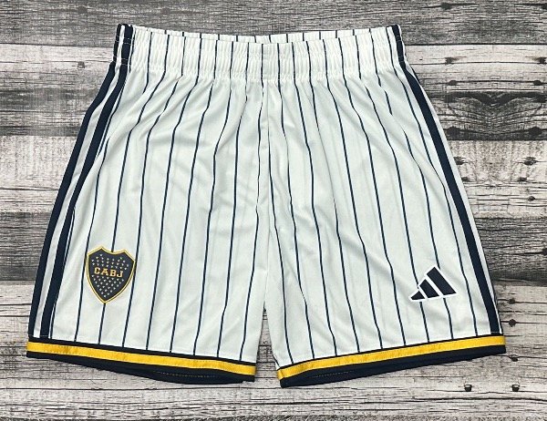 Producto - Short Boca Blanco Rayas