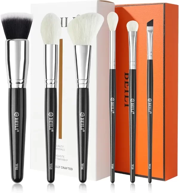 Producto - Kit 6 brochas Beili - Rostro y ojos