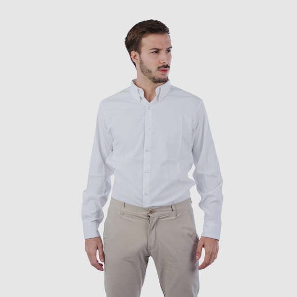 Producto - Camisa Manga Larga Lisa Ombu Aire Libre - Oficina y Tiempo Libre