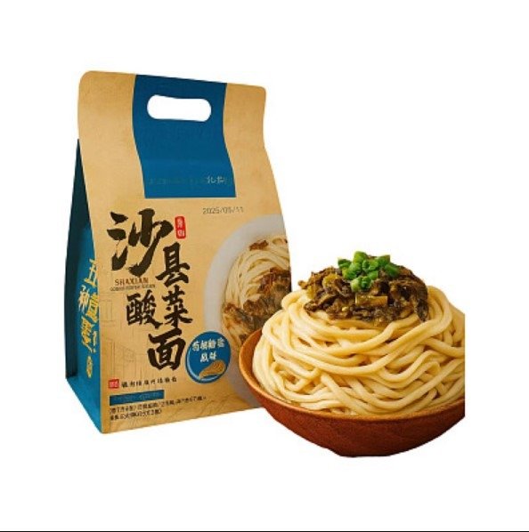 Producto - Ramen Yisong Shaxian sabor Vegetales Acidos 585gr