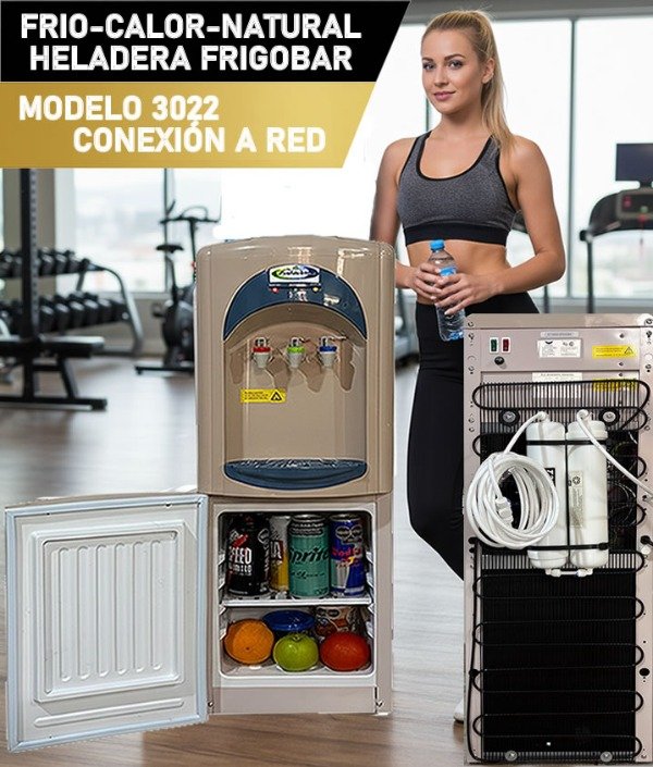 Producto - MODELO 3022 - CONEXIÓN A RED - HELADERA FRIGOBAR