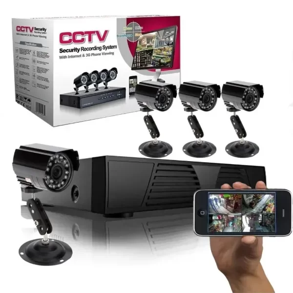 Producto - SET CMARAS X 4 CCTV