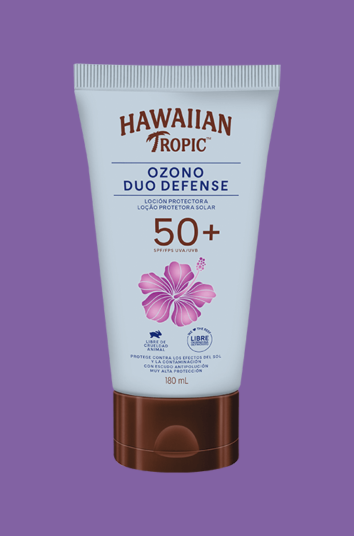 Producto - Protector Hawaiian Tropic Ozono Duo Defense 50 SPF