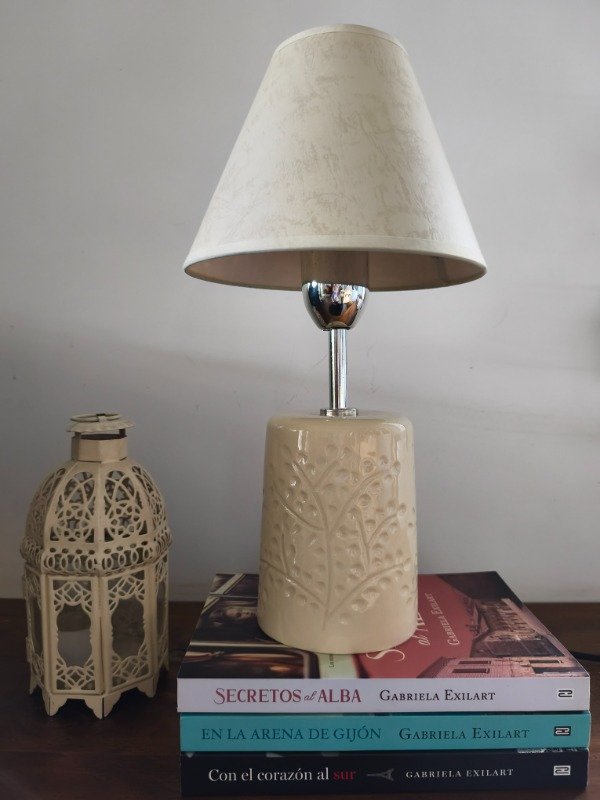 Producto - Lámpara natural esgrafiada