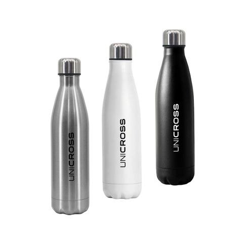 Producto - BOTELLA TERMICA DE ACERO 750CC X UNIDAD COLORES SURTIDOS UNICROSS