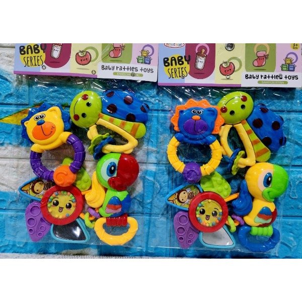 Producto - Set sonajero animales