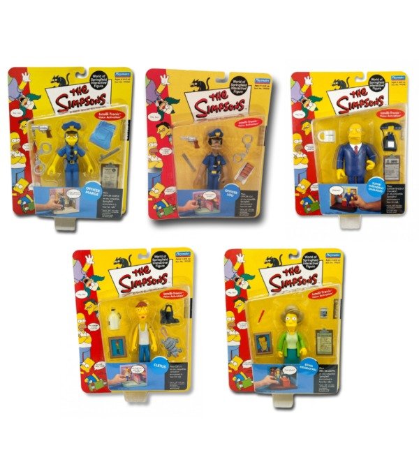 Producto - The Simpsons Playmates 2002 - World Of Springfield - 2 Personajes a Elección