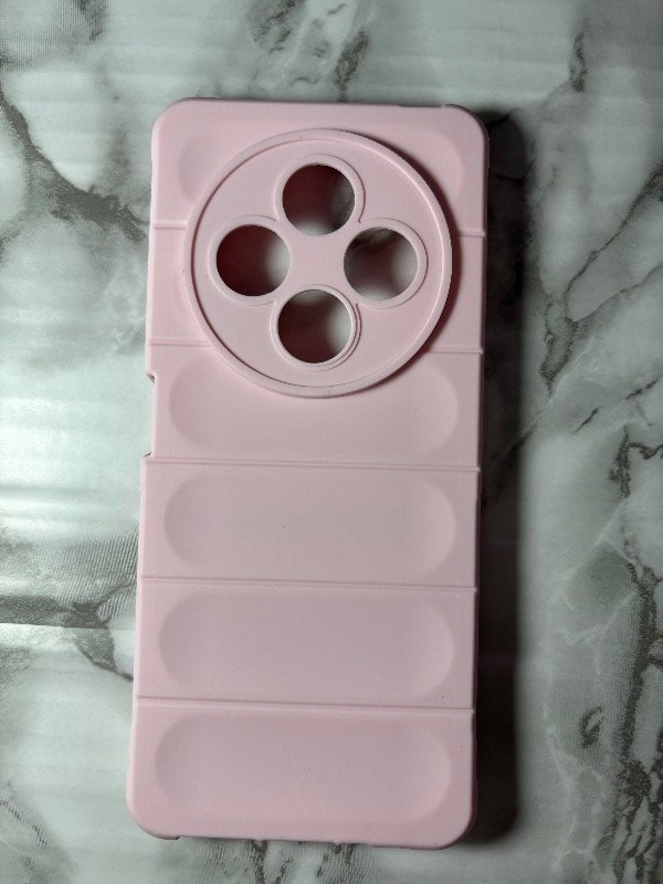 Producto - Case puffer invertida rosa bebé Redmi 14C