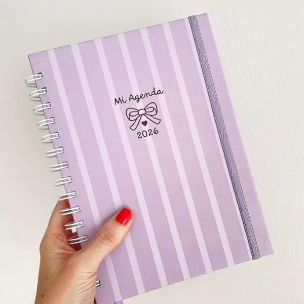 Producto - Agenda A5 "Coquette" Lila