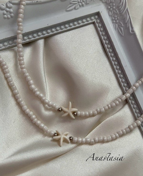 Producto - Choker estrella de mar natural