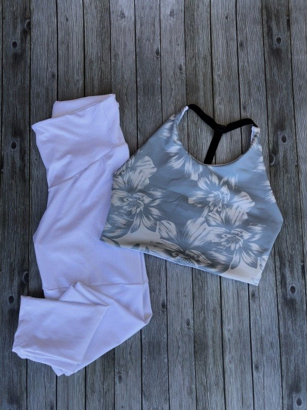 Calza larga Dryfit blanca — imagen 3