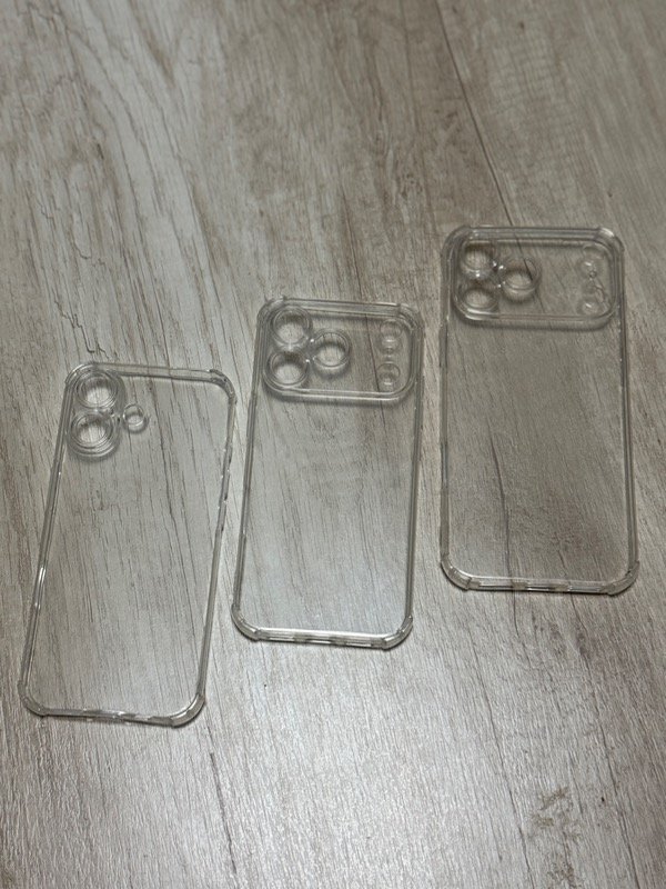 Producto - Funda transparente reforzada protección de cámara