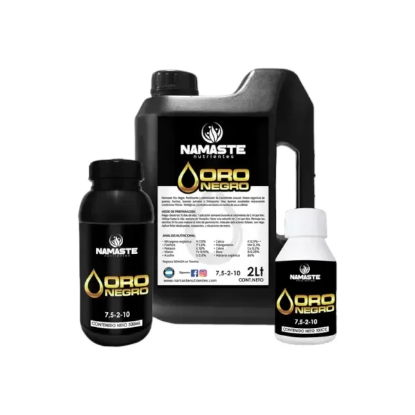 Producto - NAMASTE - ORO NEGRO