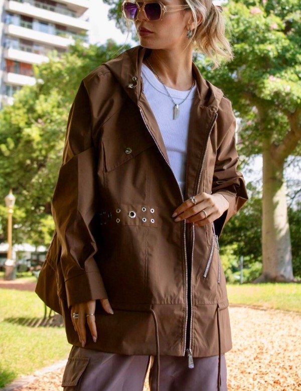 Producto - Campera DOHA CHOCO
