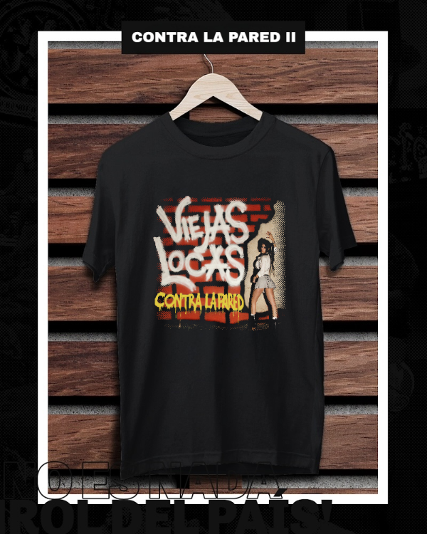 Producto - Remera Negra Contra La Pared II