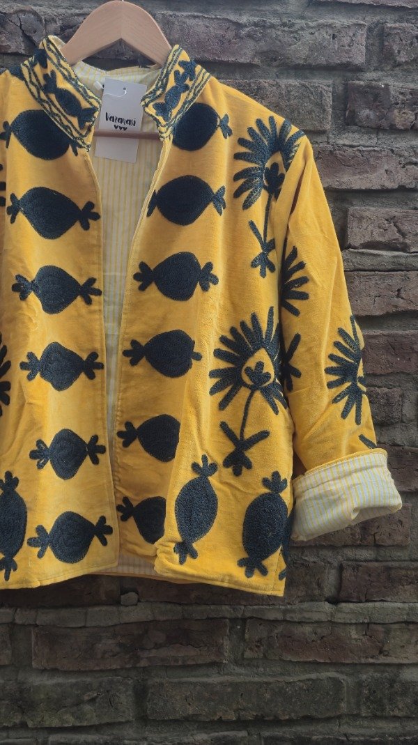 Producto - Chaqueta Varanasi Amarilla - 1