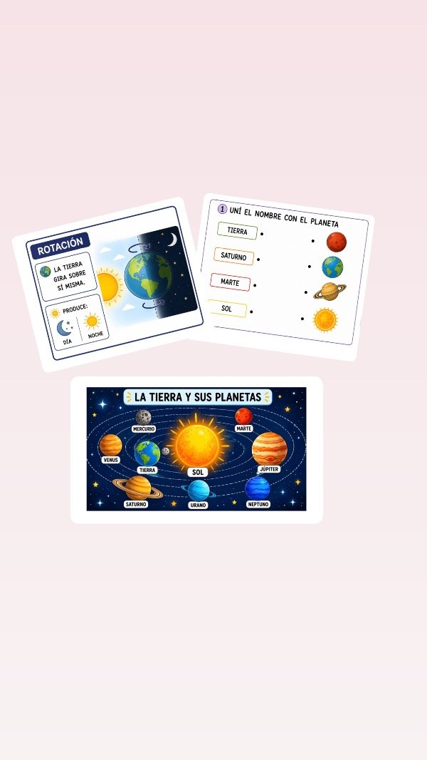 Producto - EL SISTEMA SOLAR en 2do Ciclo Educación Primaria - 1