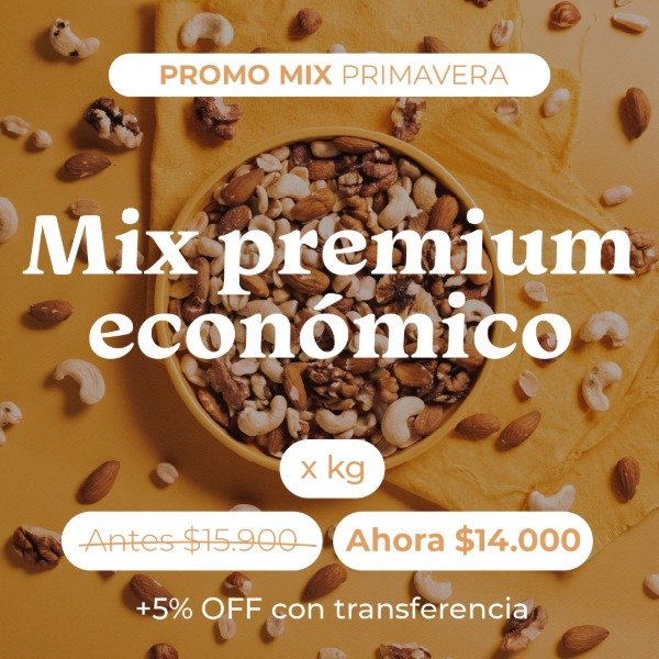 Producto - 1KG MIX PREMIUM ECONOMICO - PROMO MIX PRIMAVERA