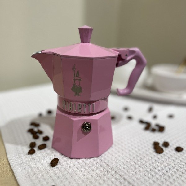 Producto - Cafetera Moka Rosa Bialetti 3 tazas