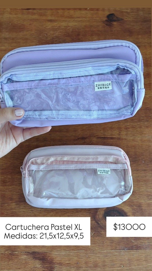 Producto - Cartuchera pastel XL
