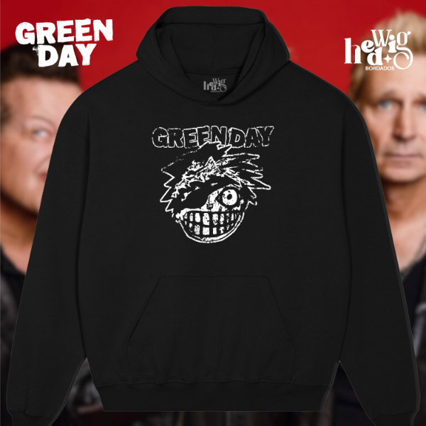 Producto - Buzo Canguro "Bastard de Luxe GREEN DAY"