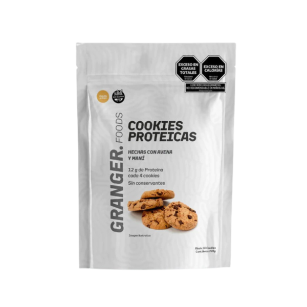 Producto - COOKIES PROTEICAS CON CHIPS DE CHOCOLATE 220 GRS. - GRANGER