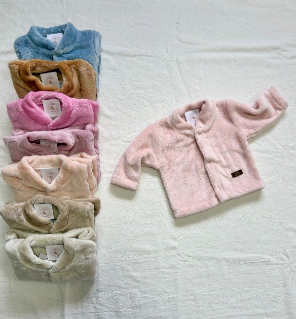 Producto - Campera de Plush Rosa