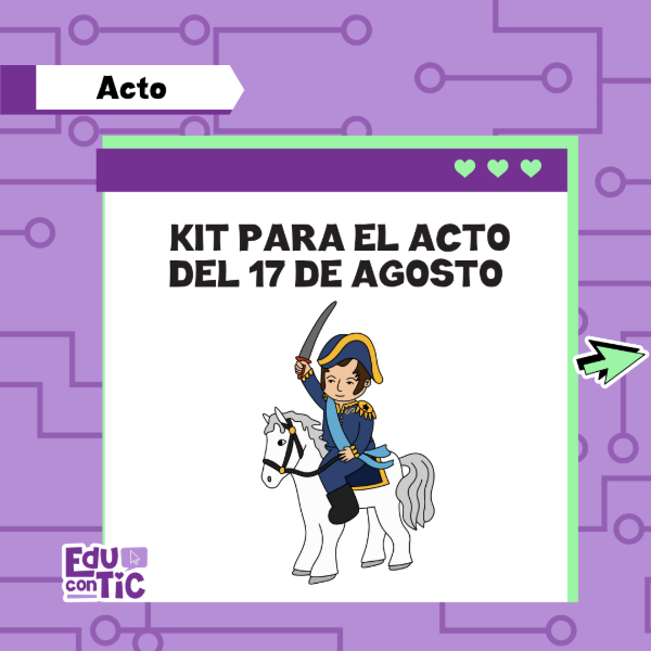 Producto - 17 DE AGOSTO: KIT PARA EL ACTO