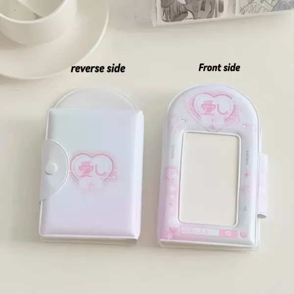 Producto - Mini binder corazon rosa