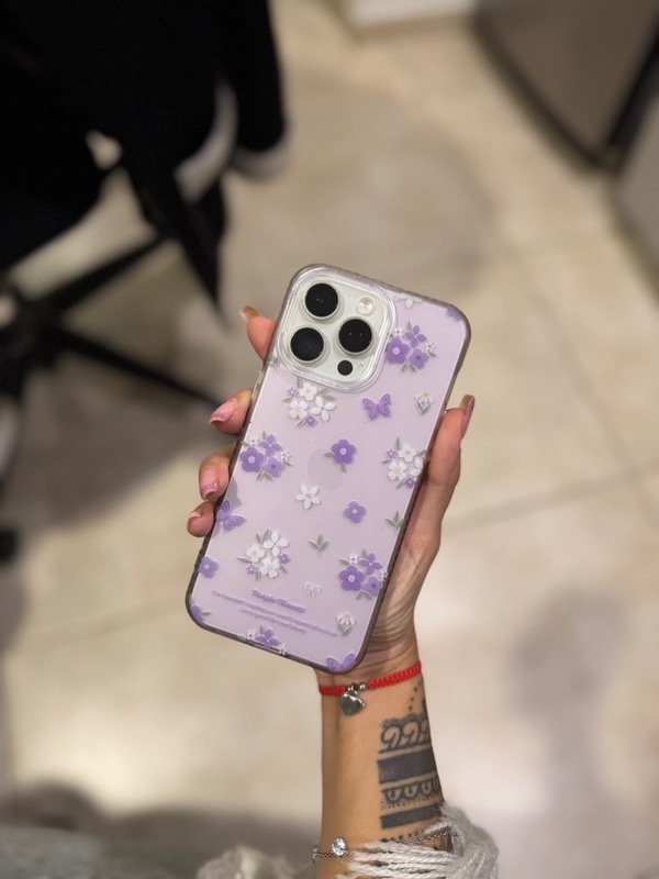 Producto - CASE FLORCITAS LILA