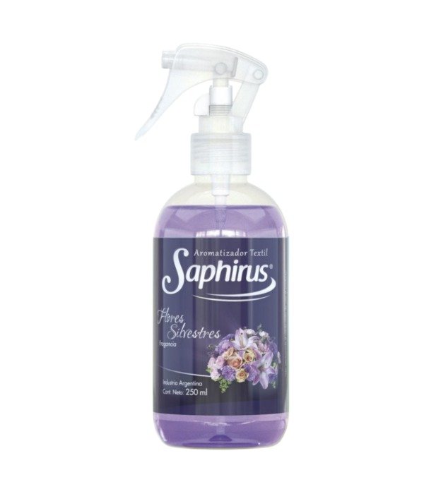 Producto - Spray Textil Saphirus 250Ml - Flores Silvestres