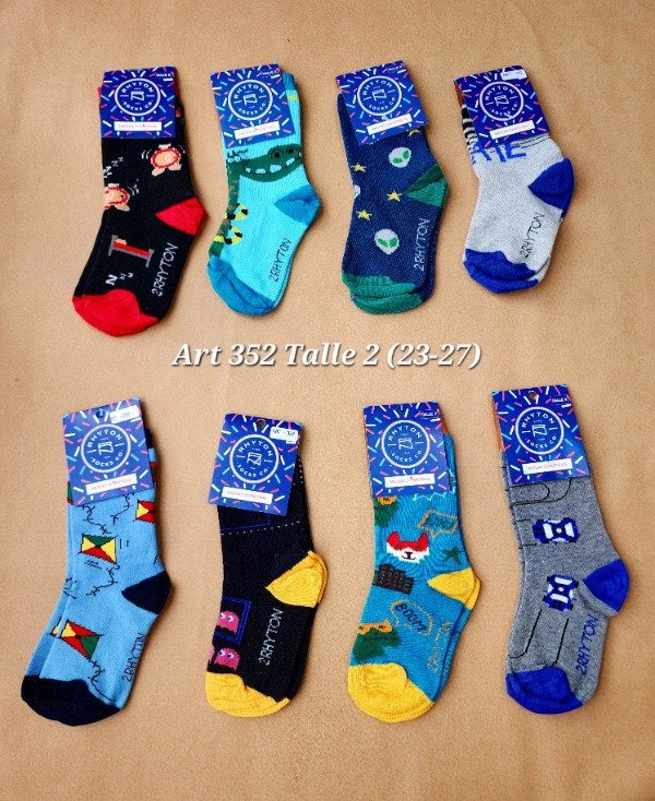 Producto - Medias 3/4 Rhyton 352 Talle 2 (23-27)