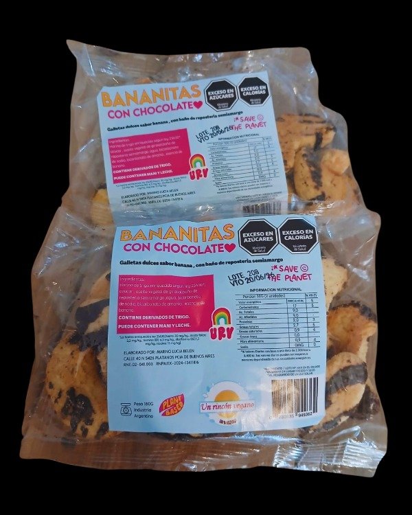 Producto - Bananitas - Un rincón vegano