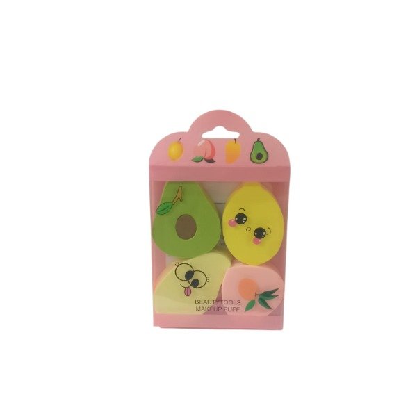 Producto - Esponjas x4 Frutas y Verduras