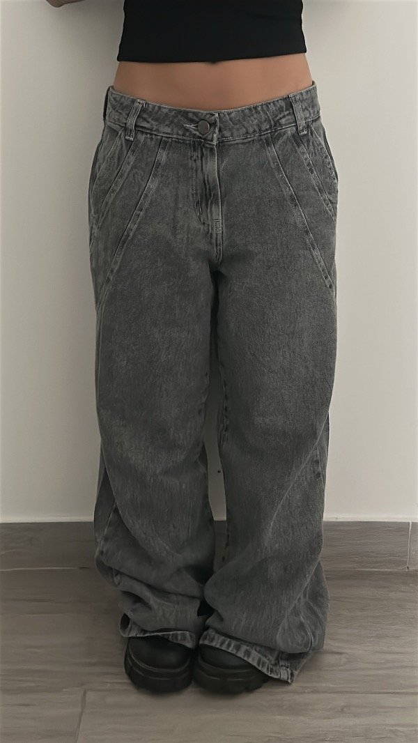 Producto - Jean baggy serene gris