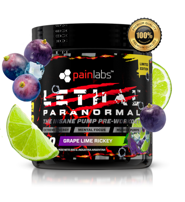 Producto - Lethal Paranormal 30 Serv Painlabs Pre Entreno Mayor Bombeo y Fuerza