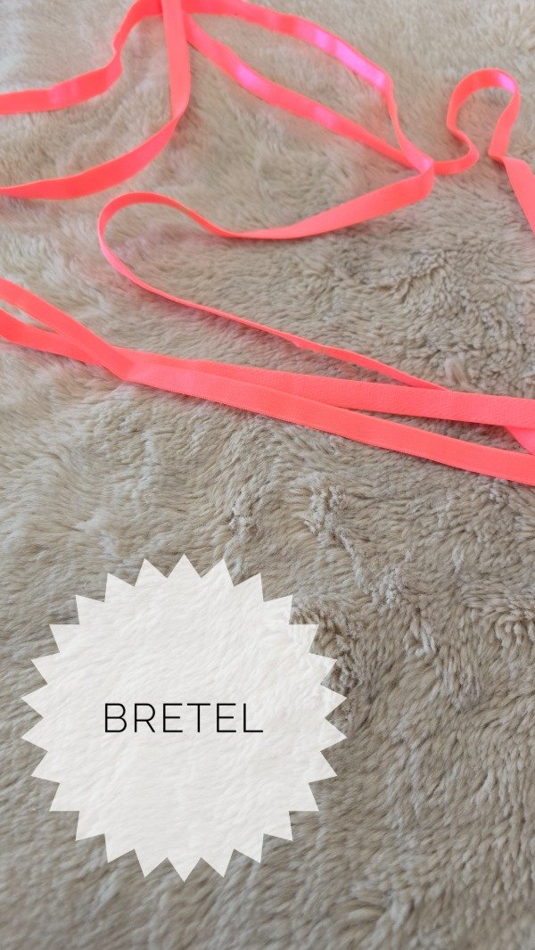 Producto - Bretel 10 mm NARANJA FLUO 1m
