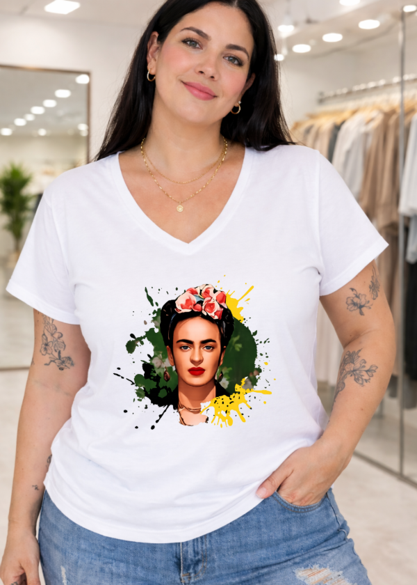 Producto - Escote V sublimada (Frida P6)