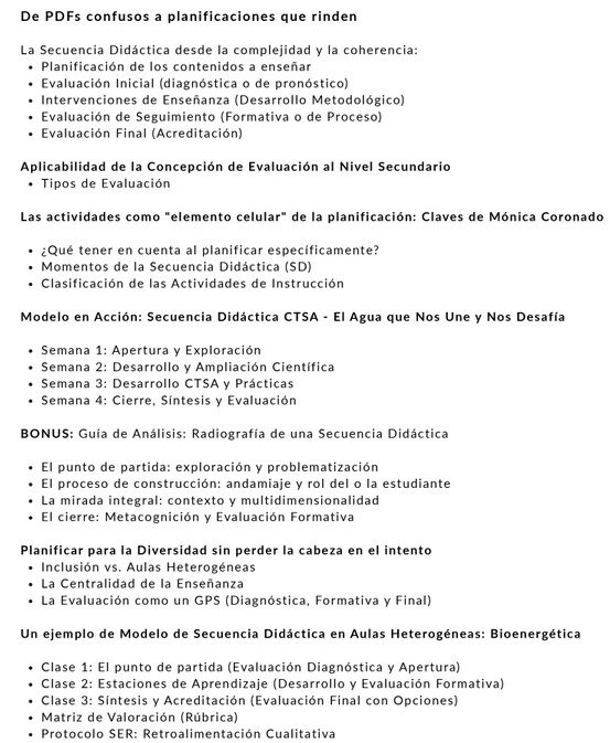 Producto - De pdfs confusos a Planificaciónes didácticas - 1