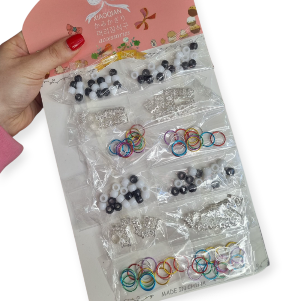 Producto - Blister accesorios para pelo surtido x12 bolsitas