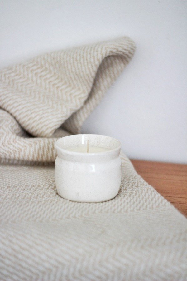Producto - Vela Tótem - blanco piedra - - 0