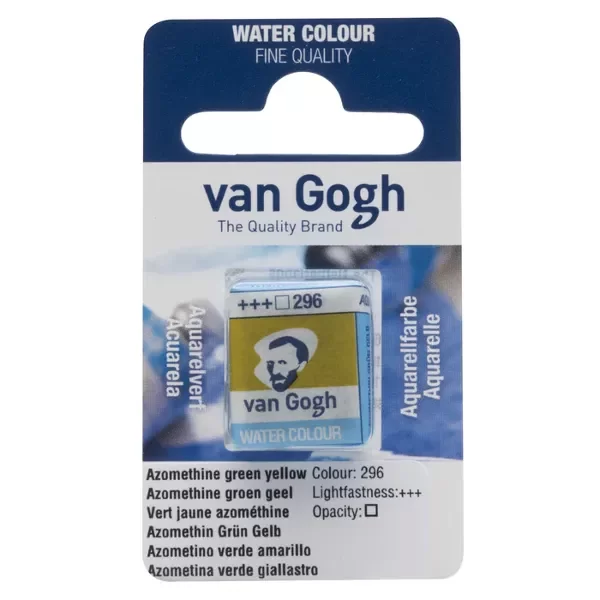Producto - ACUARELA VAN GOGH AZOMETINO VERDE AMARIILO 296