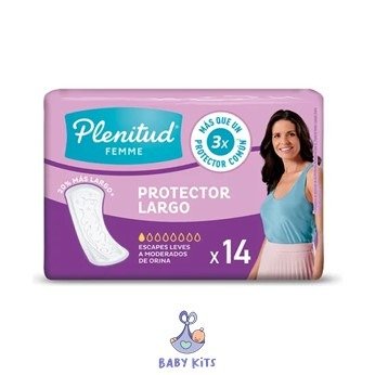 Producto - PLENITUD FEMME PROTEC. ESENCIAL LARGO PLUS X14U.