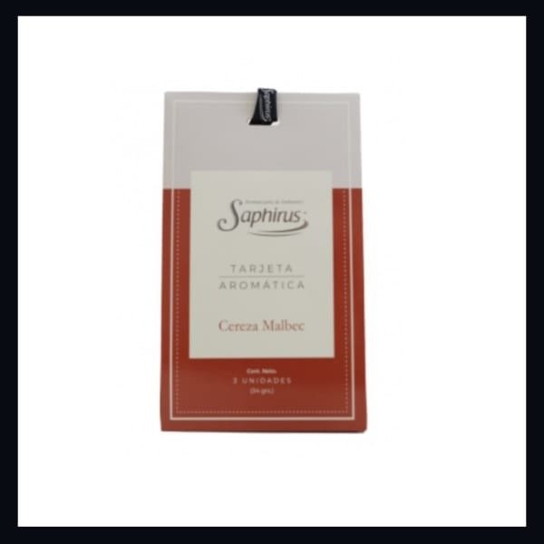 Producto - TARJETA AROMATICA CEREZA MALBEC